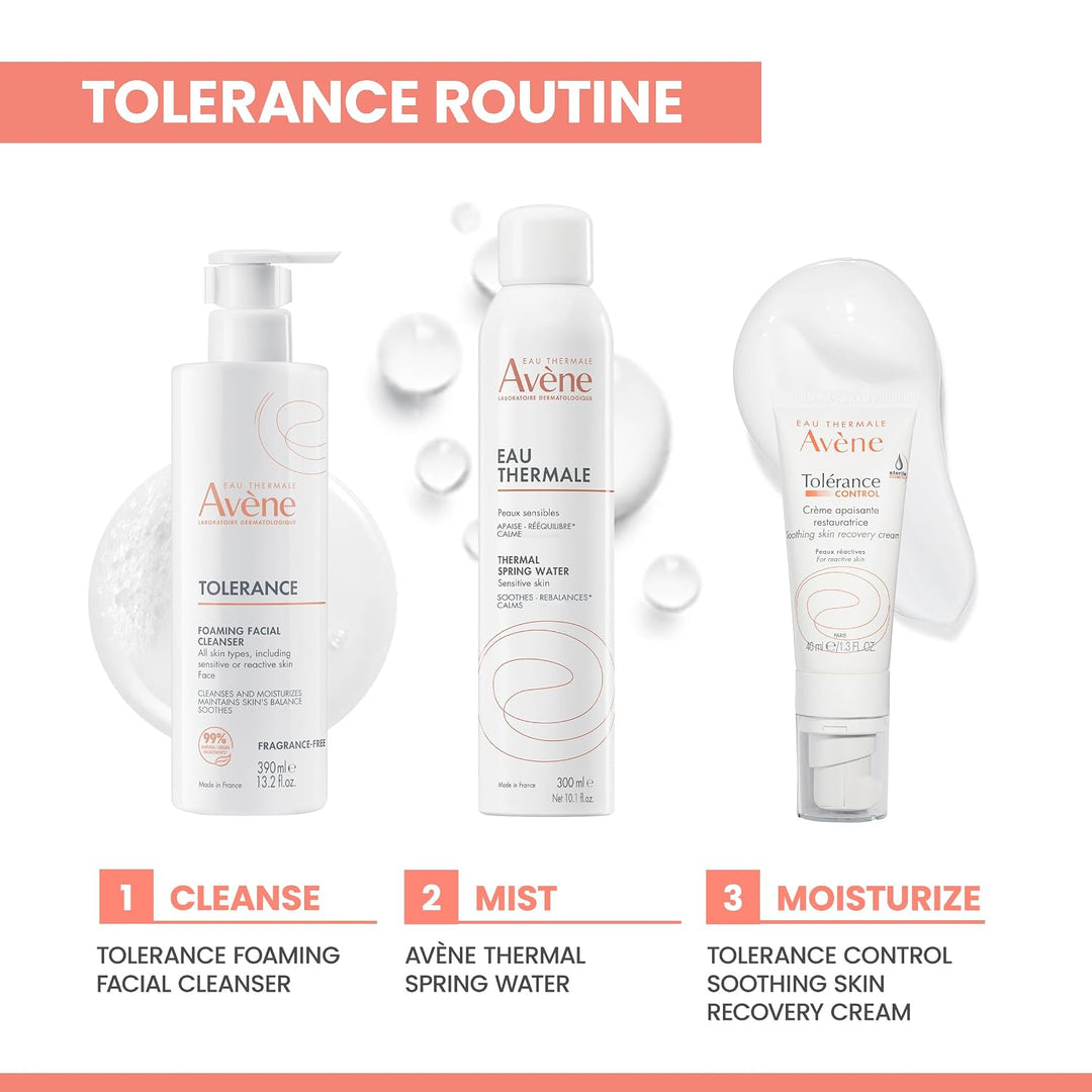 Avène Tolerance Limpiador facial en espuma diario, para todo tipo d...
