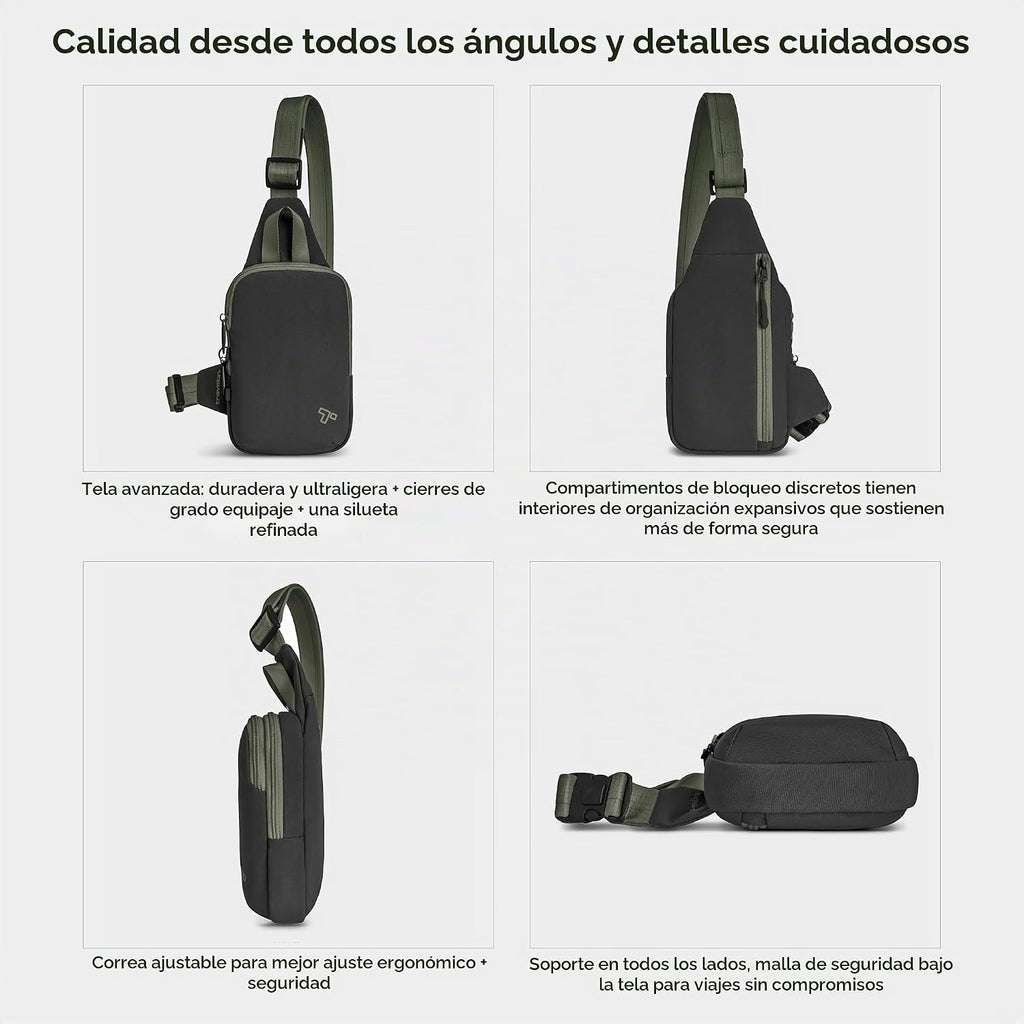 Travelon Eslinga compacta antirrobo Voyages