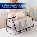 TAILI 4 Pack Clear Extra Large Moving Bags,Storage Bag con Visible Window