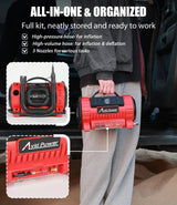 AVID POWER Compresor de aire portátil para inflado de neumáticos, b...