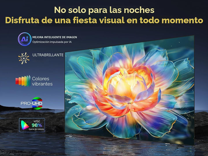 GooDee Proyector Inteligente 4K con WiFi 5G y Bluetooth, Aplicacion...