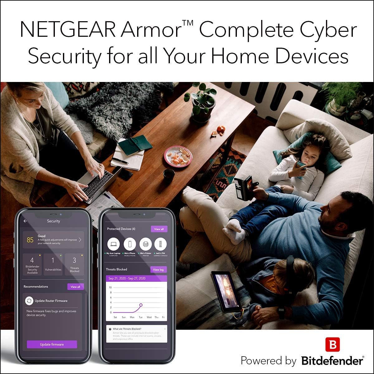 NETGEAR Nighthawk 5-Stream AX5 WiFi 6 Router AX4200