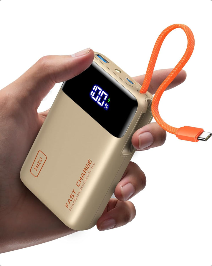 INIU Cargador portátil de 20000 mAh, banco de energía pequeño, bate...