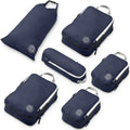 TRIPPED Travel Gear Paquete de 6 cubos de compresión para equipaje de mano