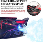 1/24 Coches de juguete fundidos a presión con spray compatibles con Bugatti Bolide