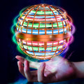 Bola de orbe voladora 2026 Juguetes Soaring Hover Boomerang Spinner controlado a mano, mini dron cósmico globo giratorio para niños, juguete para mosca al aire libre, regalo de cumpleaños