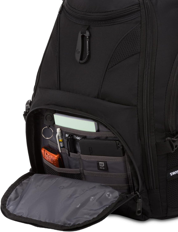 SwissGear 1900, Negro\/Negro, 17 pulg.