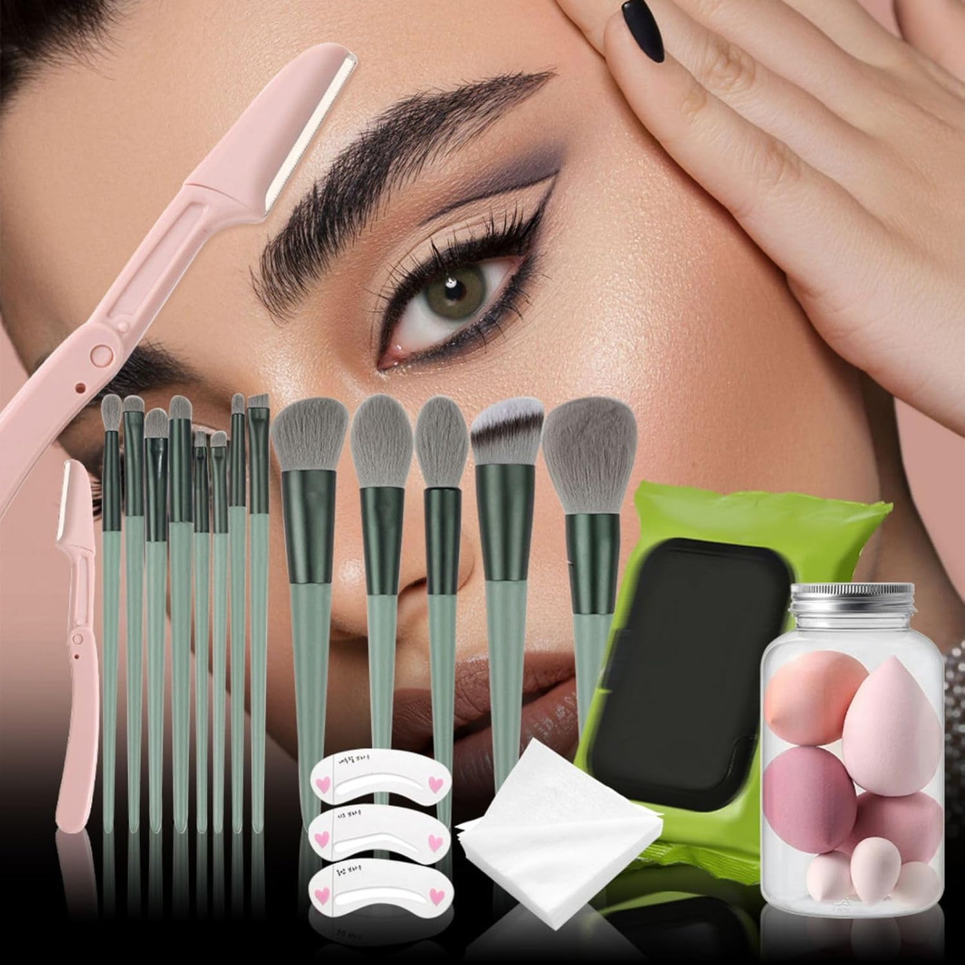 Melearch Caja de maquillaje, regalo surtido sorpresa para festivale...