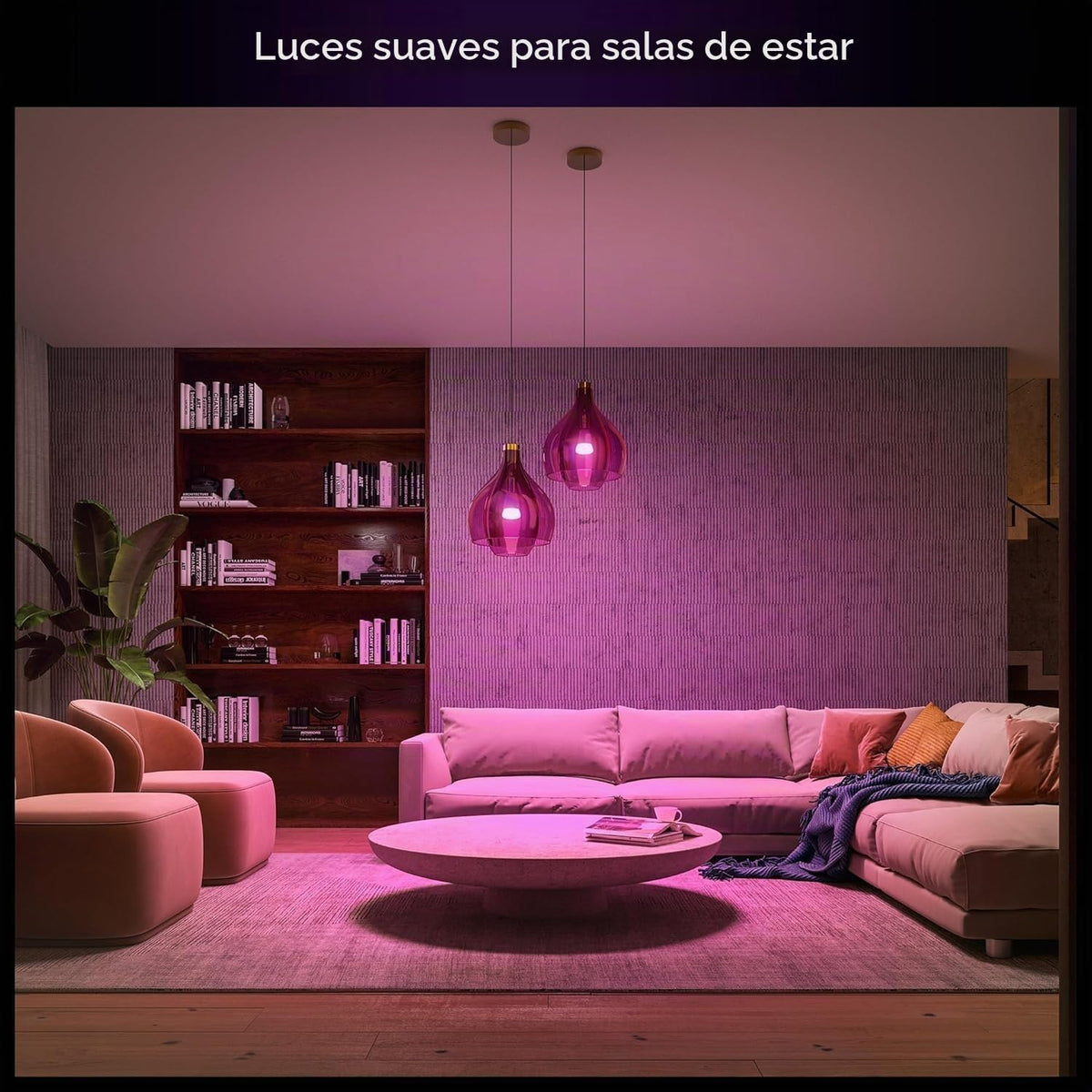 Philips Hue Starter Kit: Bridge Pro + 3 bombillas inteligentes A19 E26 + interruptor de marcación de grifo, ambiente blanco y color, concentrador de luz inteligente, funciona con voz