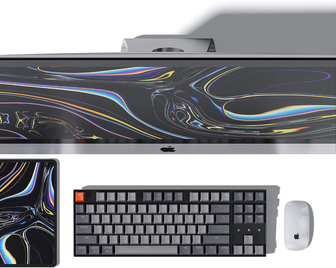 Keychron Teclado mecánico inalámbrico K8 Tenkeyless para Mac, retro...