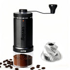 CEVING El primer molinillo de café manual de gran capacidad de 2.12 oz del