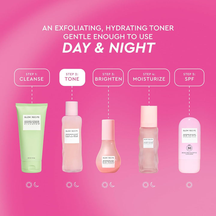 Glow Recipe PHA + BHA Tónico Facial - Minimizador de Poros Coreano...