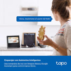 Tapo - Cámara de seguridad interior Pan\/Tilt de 4K para monitor de...