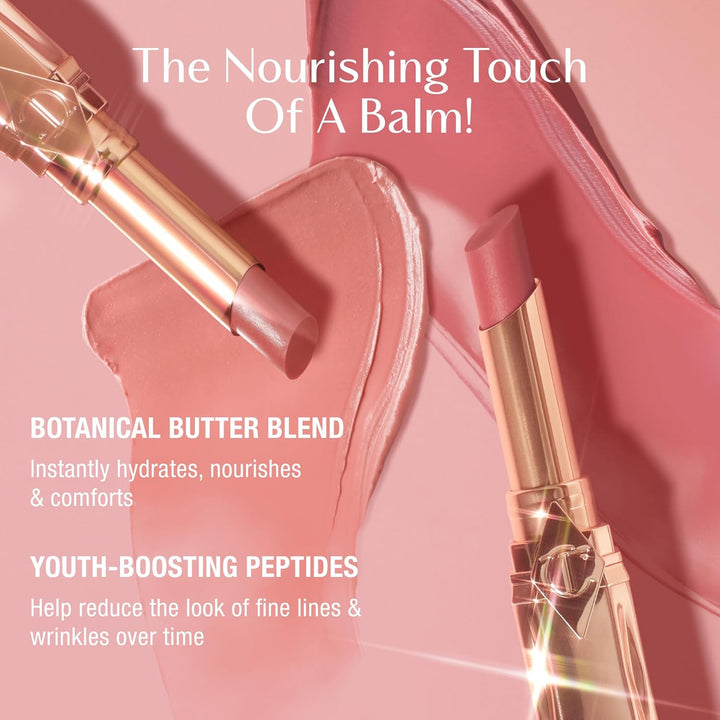 Charlotte Tilbury Pillow Talk Blush Balm Lip Tint - Lápiz labial tr...