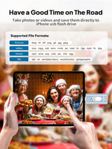 TEARMOS Memoria Stick de 512 GB para iPhone Flash Drive, almacenami...
