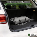 Jaula de Viaje Plegable para Perros de 24 Pulgadas, Caseta Suave Portátil de 4 Puertas para Perros Medianos a Grandes, Ventanas de Malla Resistente a Mordeduras, Uso en Interiores/Exteriores