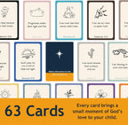 Afirmaciones bíblicas para niños 63 tarjetas de las