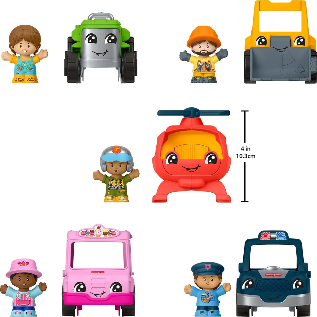 Fisher-Price Set de vehículos de actividad Little People