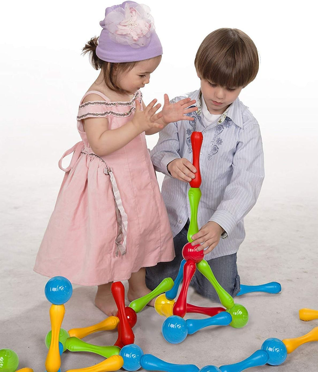 Goobi Juego de construcción de 20 piezas de bloques de