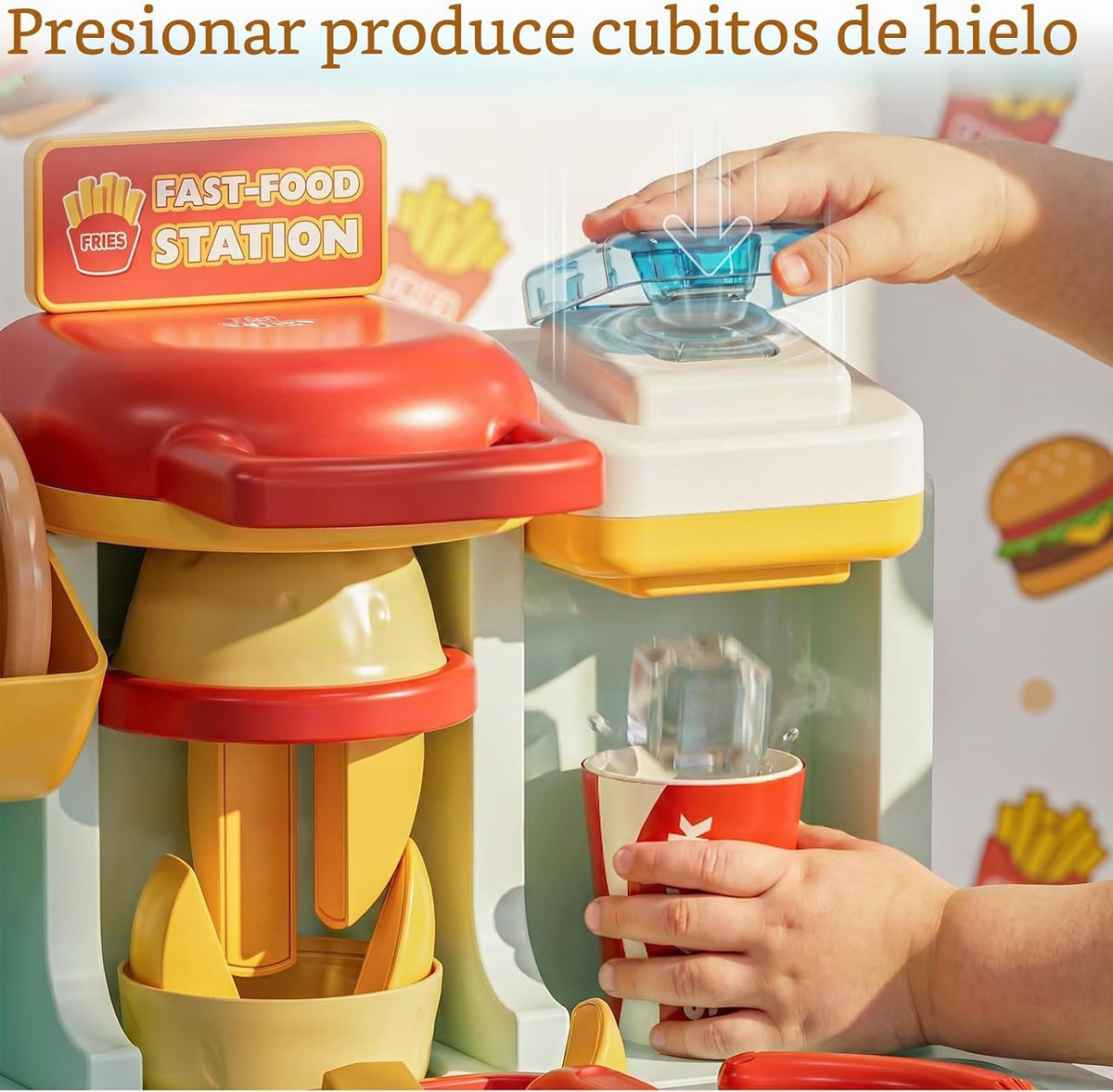 Lehoo Castle Juego de comida de juego para la cocina de los niños, juego de