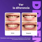 DRDENT Tiras blanqueadoras de dientes moradas, 21 tratamientos, seg...