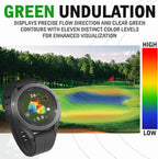 Voice Caddie Reloj de golf T11 LT con GPS con pantalla LCD con ondulación verde, sin suscripción mensual, modo de pendiente de 40 K+, cursos preinstalados, vista de campo, modo de tempo de práctica, vista de putt, pantalla táctil a color de 1.2 pulgadas
