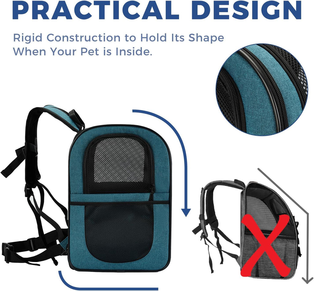 Apollo Walker - Mochila portadora para gatos, marco de soporte