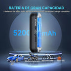 CYCPLUS Inflador de neumáticos A2 + Computadora GPS para bicicleta G1