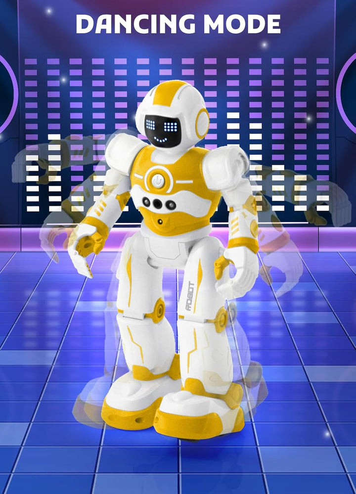EduCuties Juguetes robot para niños, control remoto programable, ju...
