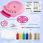 Spin Art Machine para Kids, Paint Spinner Arts y Crafts Gift Kit, Ages 6+