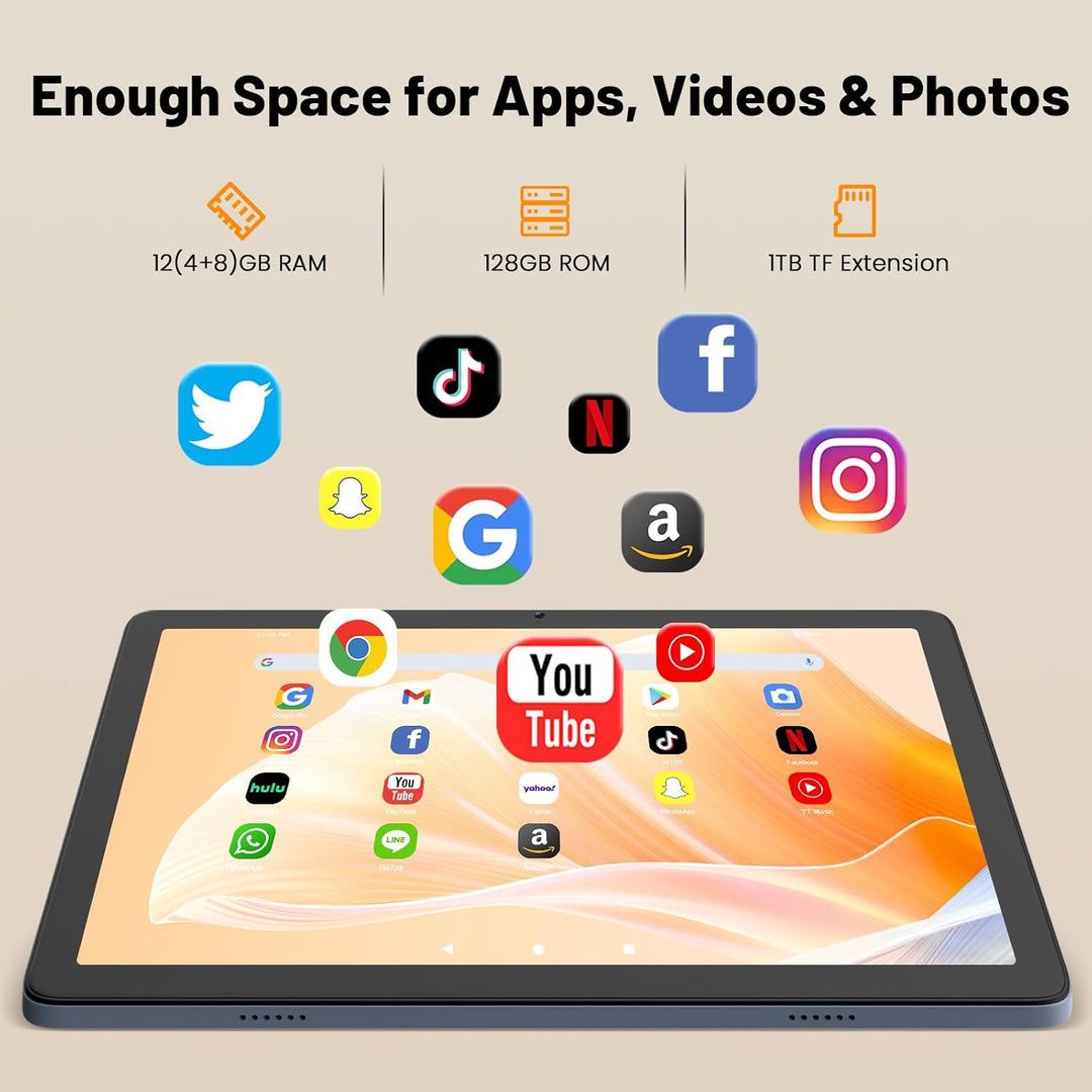 Winsing Tableta Android de 10 pulgadas, tabletas Android 15 2025 pa...