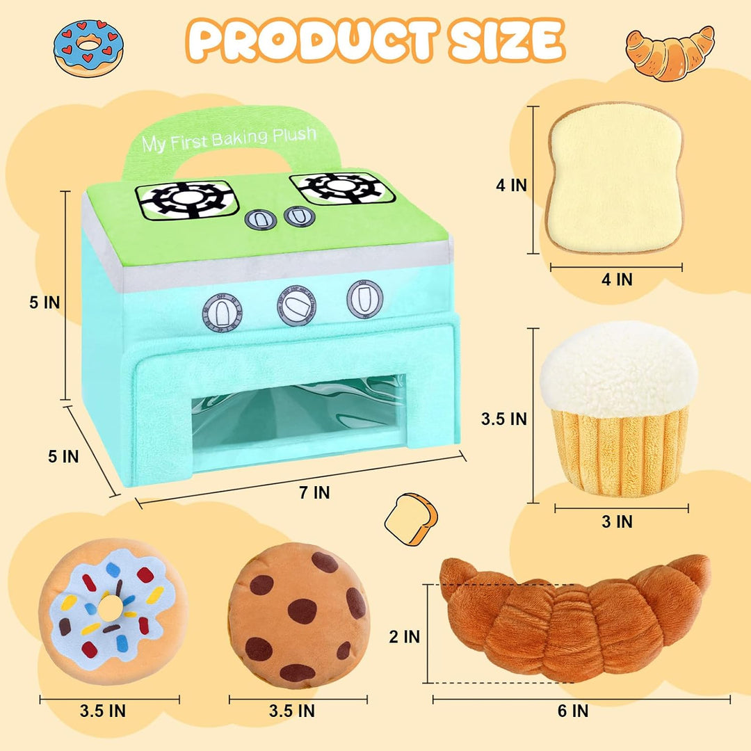 GERBIT My First Baking - Juego de juguetes para hornear con 5 pieza...
