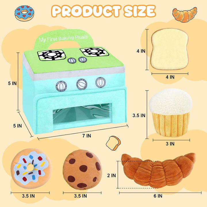GERBIT My First Baking - Juego de juguetes para hornear con 5 pieza...
