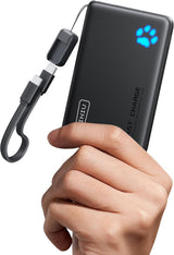 INIU Cargador portátil, ultra delgado de 45W de carga rápida con ca...