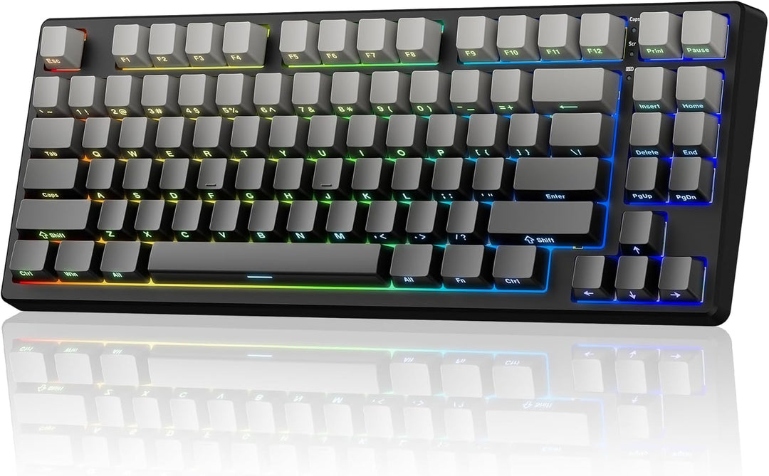 Wireless Mechanical Keyboard,Gasket Mounted Creamy Sound,Bluetooth\...