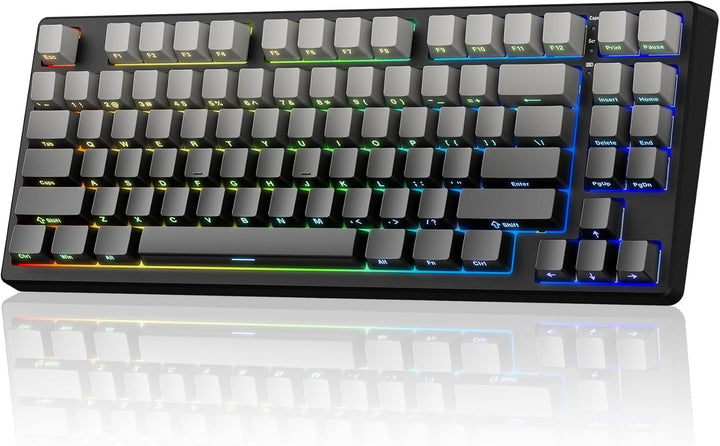 Wireless Mechanical Keyboard,Gasket Mounted Creamy Sound,Bluetooth\...