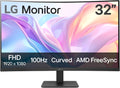 LG 32MR50C-B Monitor curvo de 32 pulgadas FHD 100Hz AMD FreeSync Co...