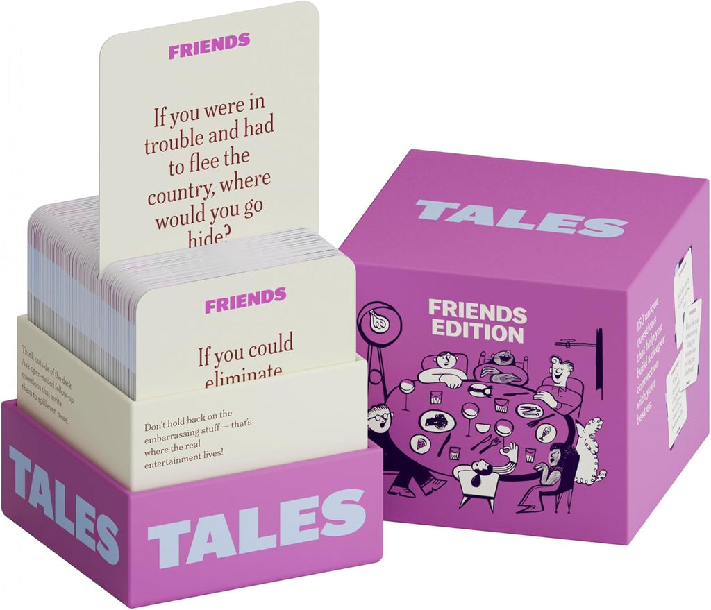 TALES 150 tarjetas de conversación, edición de amigos, conoce a tus amigos