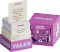 TALES 150 tarjetas de conversación, edición de amigos, conoce a tus amigos