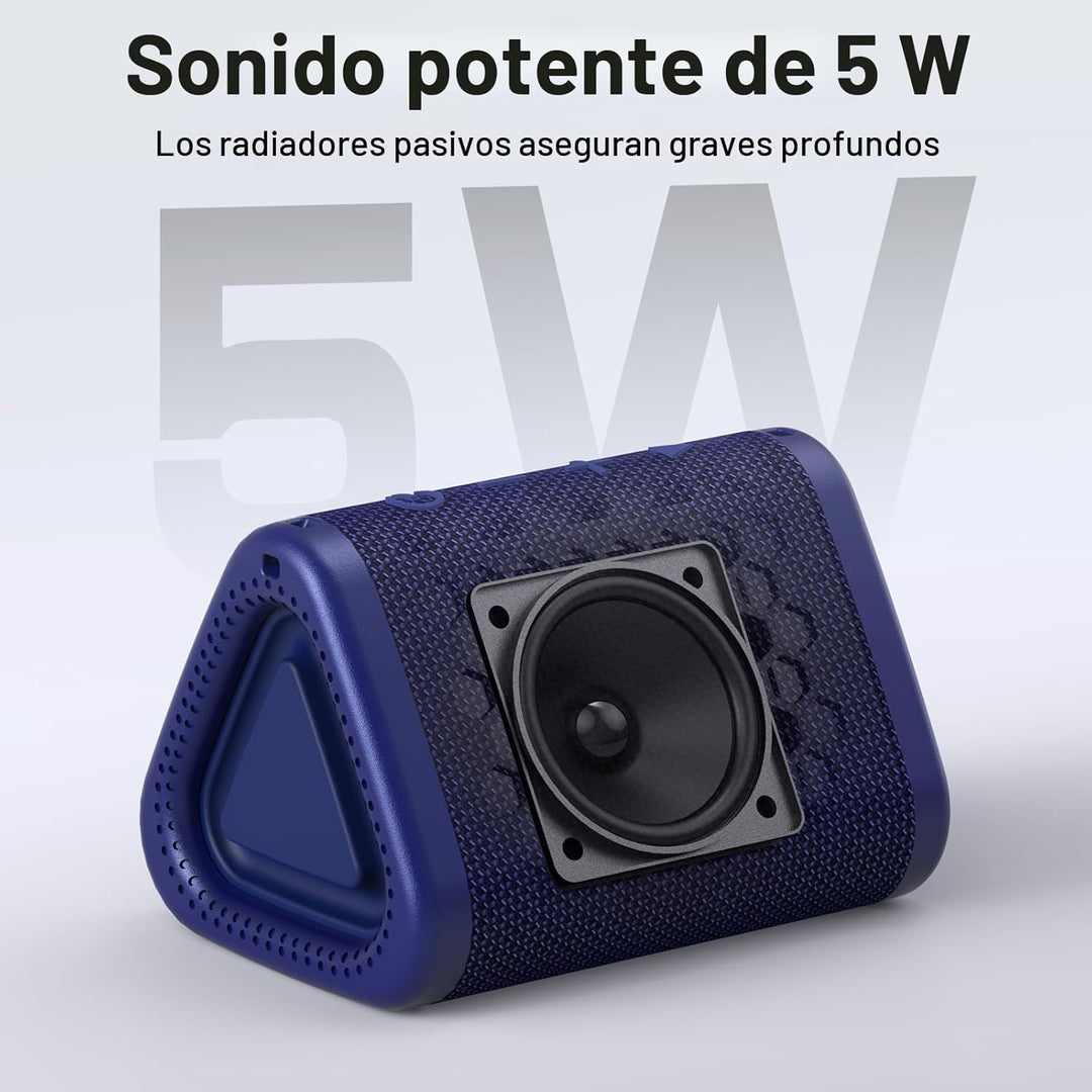 Bobtot Altavoz Bluetooth portátil inalámbrico, IPX7 pequeño altavoz...