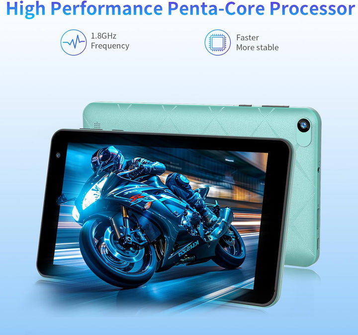 VASOUN Tableta de 7 pulgadas Android 15, 8 GB (3 GB+5 GB ampliables...