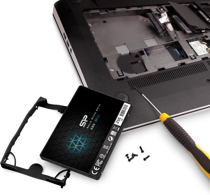 Silicon Power 256GB SSD 3D NAND A55 SLC Cache Performance Boost SAT...