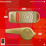 SANDISK Unidad flash USB-C de 128 GB, edición dorada de la Copa Mun...