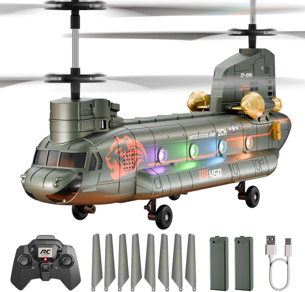 XIKOTEC Helicóptero teledirigido, helicópteros RC con retención de altitud