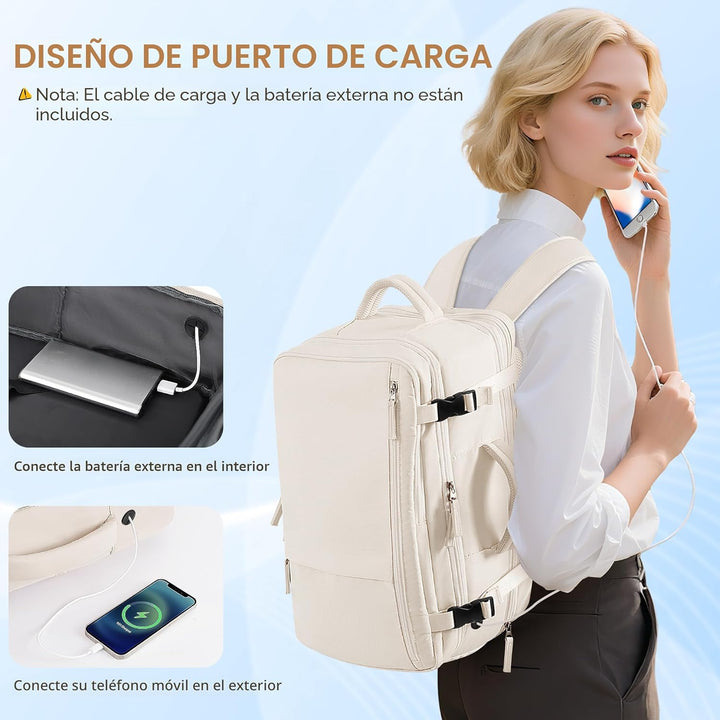 Mochila de mano aprobada por aerolíneas Beraliy para hombres y muje...