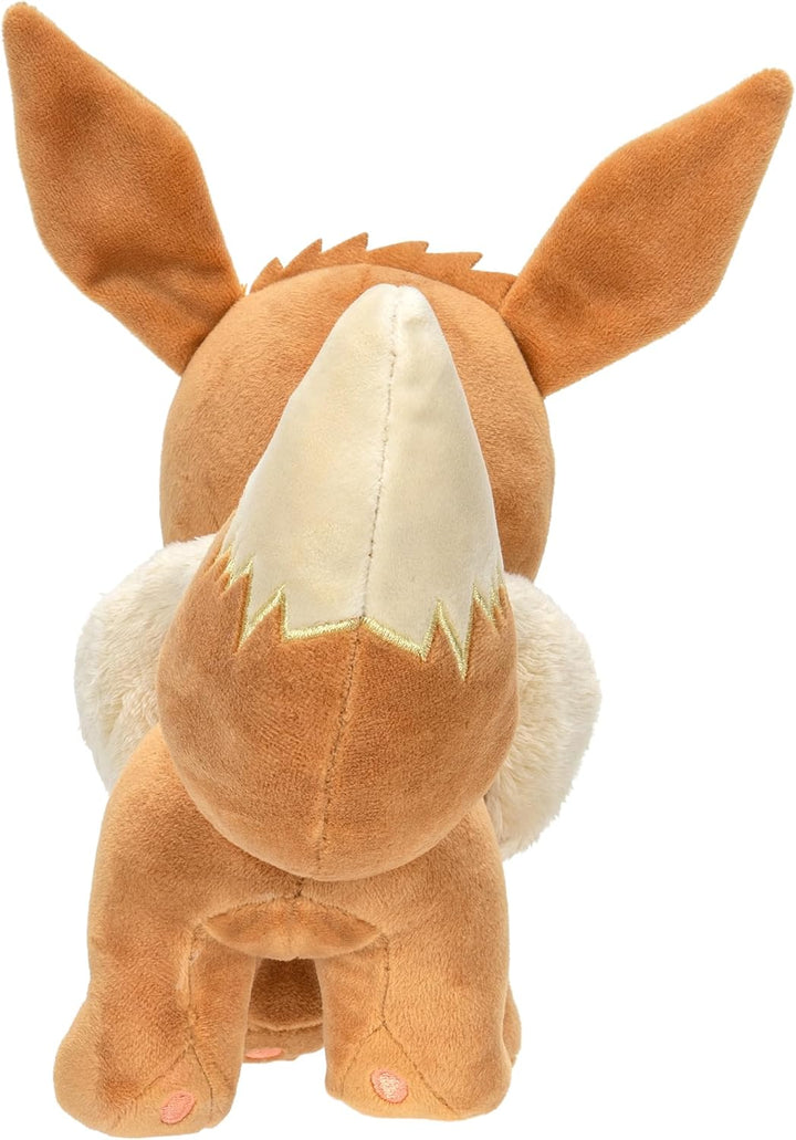 Pokemon Eevee Peluche - Peluche suave de 8 pulgadas con