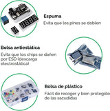 Kit inicial completo para Arduino Uno R3 con tutorial (63 artículos...