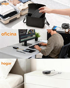 TESSAN Estación de carga USB de 65 W, cargador USB 6 en 1 con carga