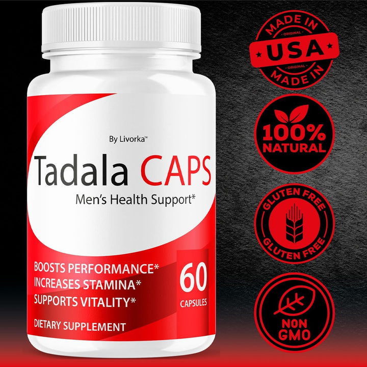 TadalaCaps Health Support, fórmula original de Tadala Caps Píldoras...