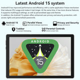 Evermyth Tableta, tableta Android de 10 pulgadas con Ocata Core, 8G...